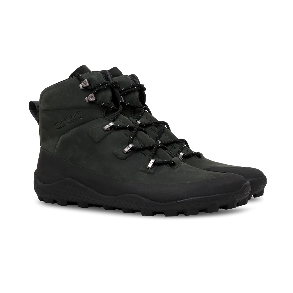 Vivobarefoot Tracker Winter SG Mens Obsidian