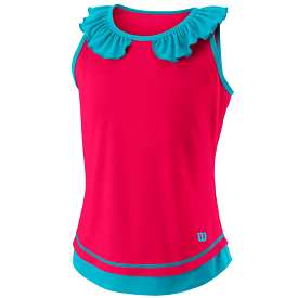 Wilson Girls Competition Tank II - Love Potion/Scuba Blue