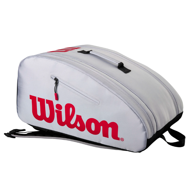 Wilson Pickleball Super Tour Bag - GrayBlack/Red