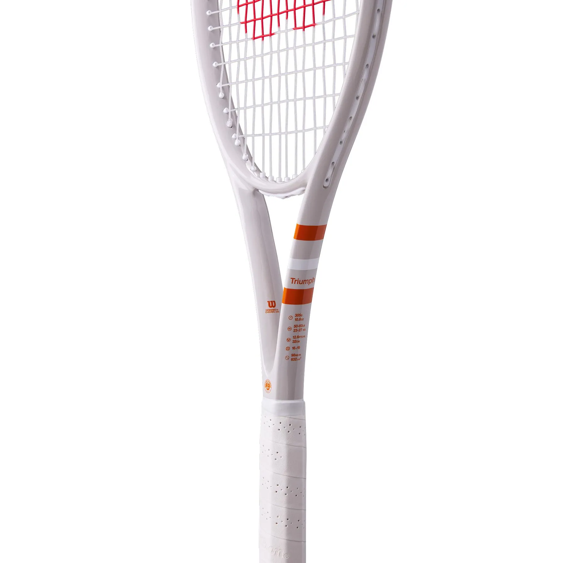 Wilson - Roland Garros Triumph Tennis Racket strung (298gr. incl. string)