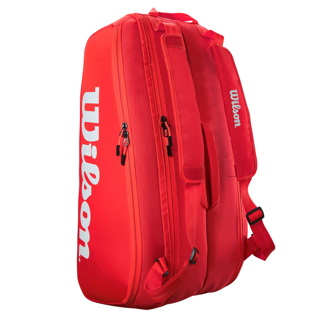 Wilson Super Tour 9 Pack - Red