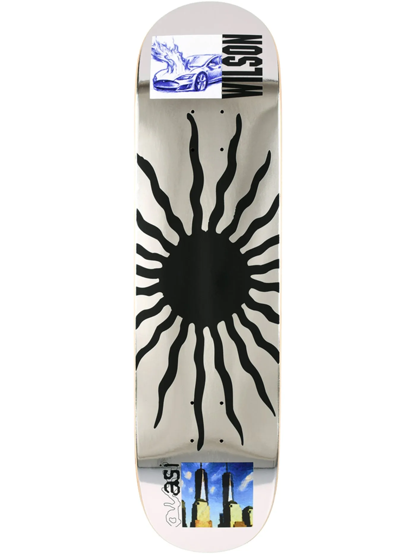 Wilson Towa 8.25 Skateboard Deck