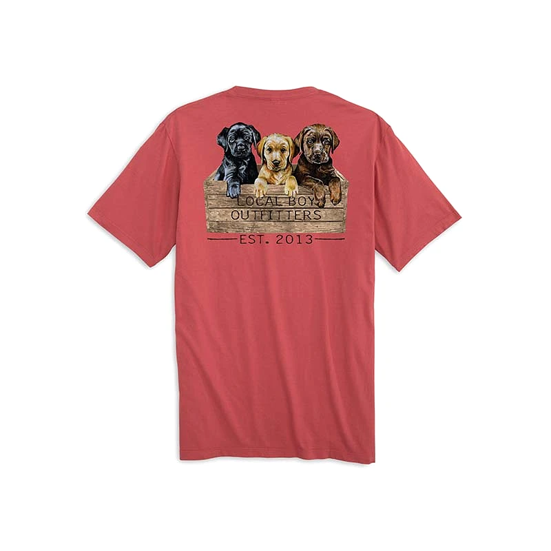 Youth Three Pup Night Short Sleeve T-Shirt